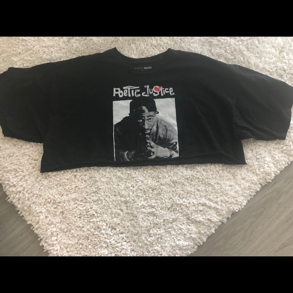 Fashion Nova Plus Poetic Justice Crop Top